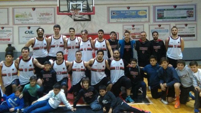 El festejo de Derqui en Berisso. Foto: @ClubPteDerqui.