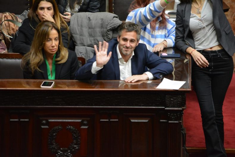 APOYO. El intendente Federico Achával estuvo en el recinto. &nbsp;