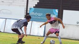 GOLEADOR. Valentín Mancini marcó por segunda vez en los amistosos. GOLEADOR. Valentín Mancini marcó por segunda vez en los amistosos.