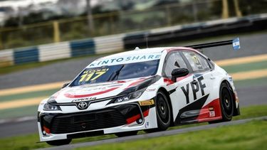 El Toyota de Rossi en Goiania..