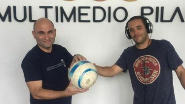 Sergio Súper González y Miguel Trezza, listos para retomar las transmisiones de La Liga Radio. .