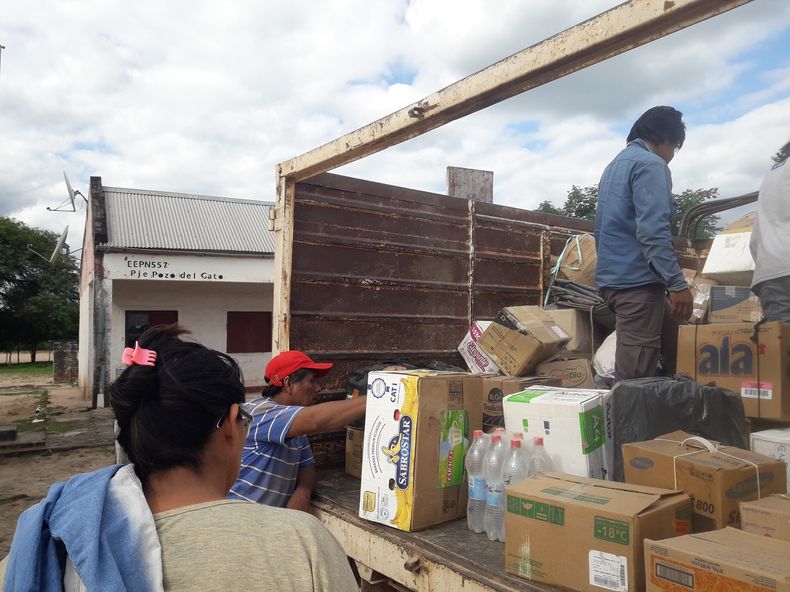 CAMIÓN. Los Enfermeros Solidarios de Pilar viajaron al Impenetrable en noviembre y planean regresar en junio.
