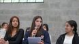 DEBATE. Cientos de jóvenes de todo el distrito se reunieron en el Club Municipal Luchetti de Villa Rosa.