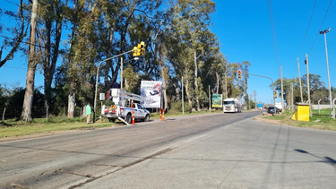 CENTRAL. La avenida Frondizi es clave para la producción pilarense.