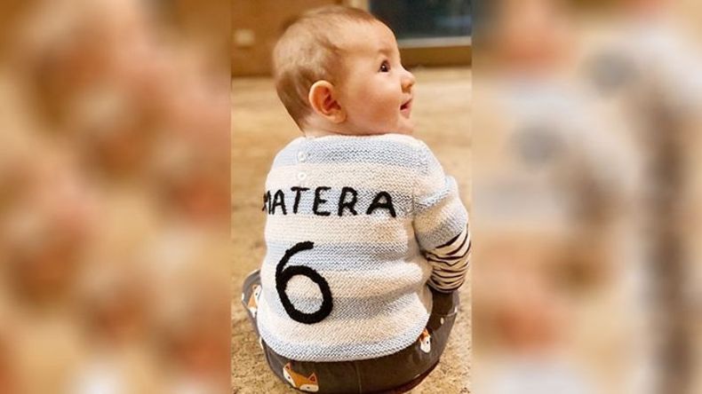 Ante los temibles All Blacks, Los Pumas contaron con un hincha de lujo: D’Artagnan Matera, hijo de Pablo, el capitán y pilarense que fue uno de los bastiones en el histórico triunfo..