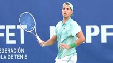 Taverna juega su tercer torneo ATP en Las Canarias..