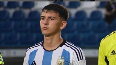 Camilo Rey Domenech fue convocado por Placente a las prácticas de la Sub 17.