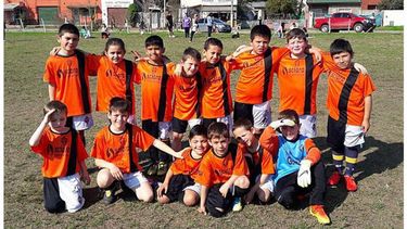 MANZANARES. Uno de los participantes de la Liga de 11..