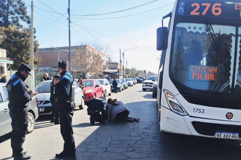 El nene sufrió golpes superficiales y fue trasladado al Hospital Falcón.&nbsp;