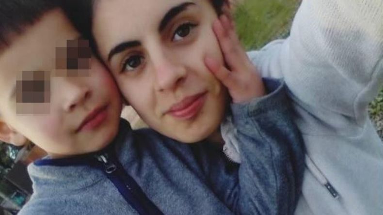 Guadalupe es mamá de un nene de cinco años. La joven mejora luego de ser atacada por su novio..