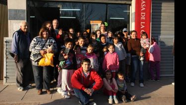 En las vacaciones de invierno, el centro abrió con teatro para chicos..