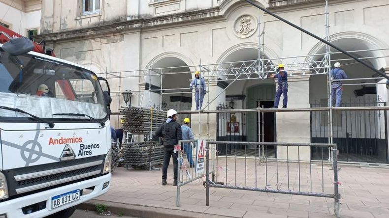 Las tareas se centrarán en la fachada..