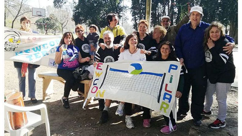 PREVIA. La delegación de Abuelos de Pilar, en General Rodríguez..