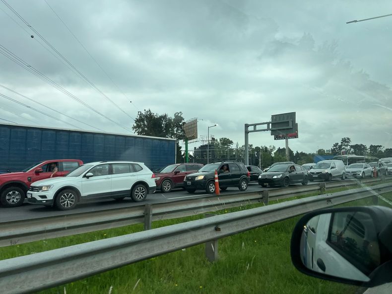 La mano a Provincia es la más congestionada.