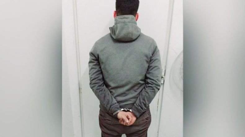 DETENIDO. Tiene 22 años y fue aprehendido esta madrugada..