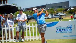 Rodríguez Barri en acción durante el Sudamericano Amateur. Rodríguez Barri en acción durante el Sudamericano Amateur.