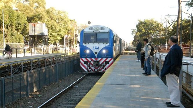 Nuevos cambios en el servicio del tren San Martín