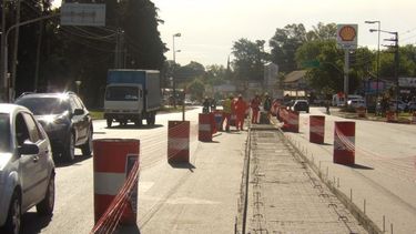 AVANCE. La ruta 8 será de dos carriles por mano desde Derqui hasta Pinazo..