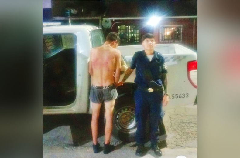 ladrón detenido