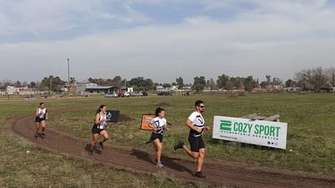A CORRER. La pista tiene 400 metros de extensión.