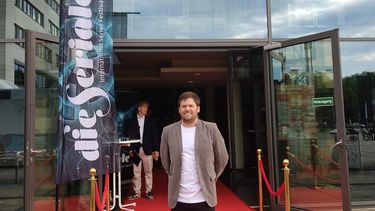 Mariano Minestrelli, en el prestigioso Festival Die Seriale.