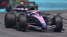 Colapinto y su A526 lograron la mejor performance en la F1. Colapinto y su A526 lograron la mejor performance en la F1.