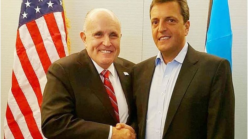 SEGURIDAD. Giuliani y Massa volverán a reunirs hoy en Tigre..