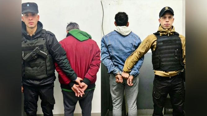 Ambos detenidos tienen antecedentes por robo automotor.&nbsp;