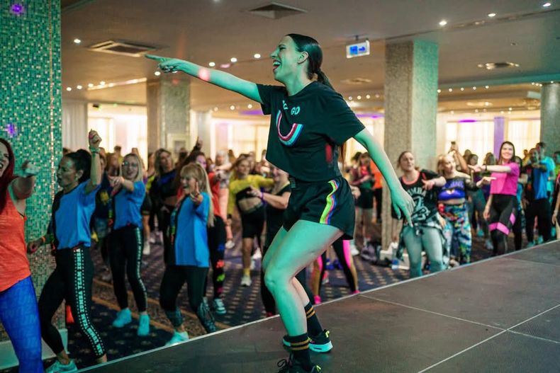 Albu Durán dará una MasterClass de Zumba en el microestadio Rusticucci.&nbsp;