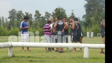 Los jugadores hablan con Abbeduto..