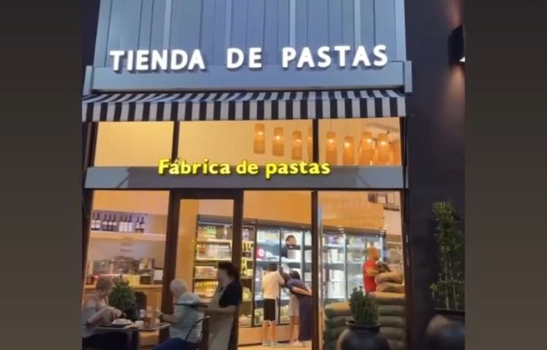 Tienda de Pastas abrió en el complejo Pilar Walk.