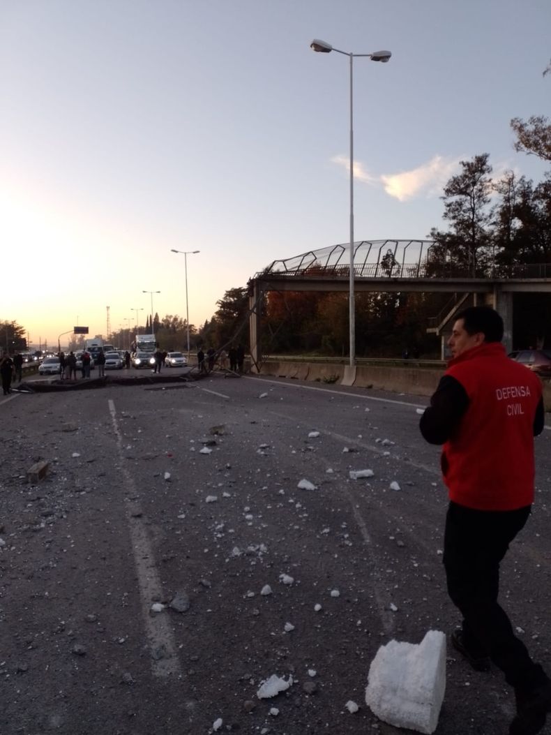 El accidente se produjo en el kilómetro 61 mano a Provincia.&nbsp;