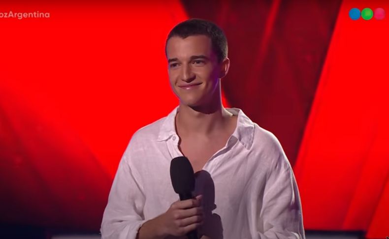 Segundo Maciel tiene 20 años y entró a La Voz Argentina.