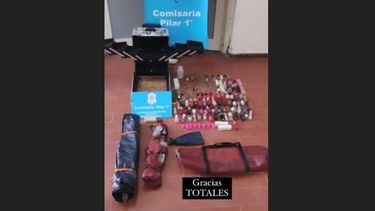 Los elementos recuperados..