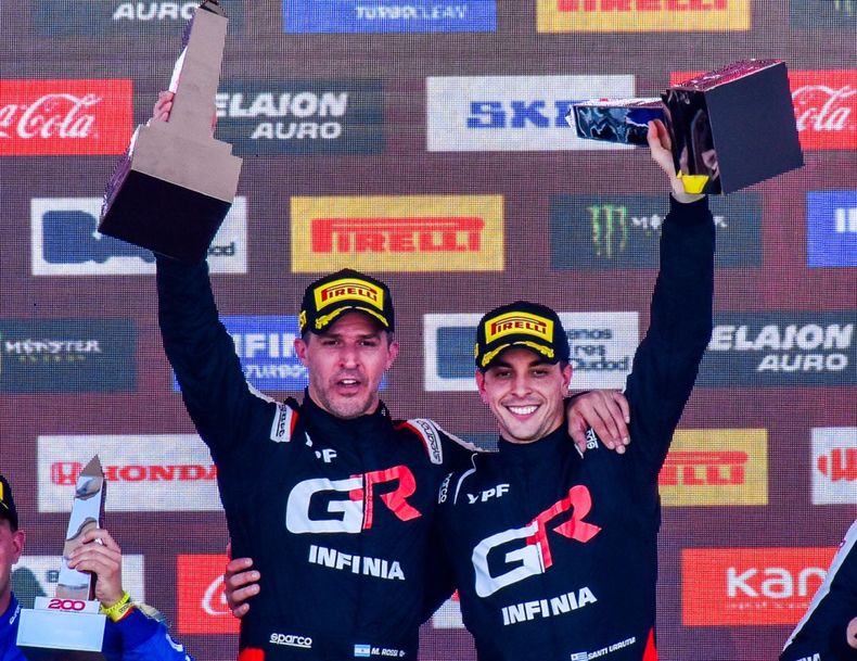 Binomio. Matías Rossi y Santiago Urrutia.