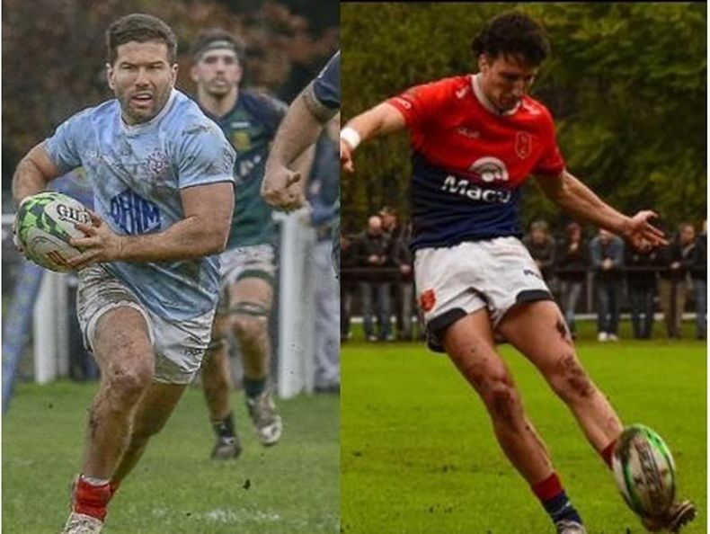 Duelo de 10: Federico Cacciabue (San Patricio) y Estanislao Renthel (Deportiva Francesa).