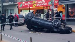 El vuelco fatal ocurrió en la entrada a Ingeniero Maschwitz.