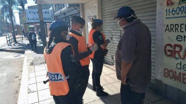 MÁS RIGOR. La policía acentuó los controles en las últimas horas..