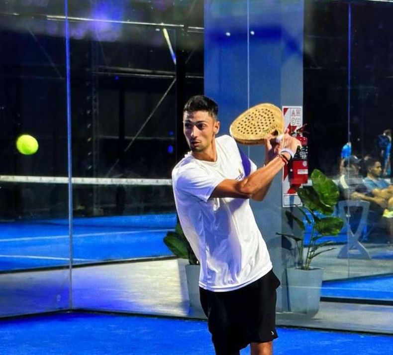 Nicolás De Marco fue finalista en Córdoba y jugará en Pilar con su hermano Lucas.