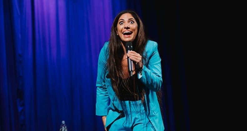 Connie Ballarini, este viernes en el Teatro Gran Pilar.