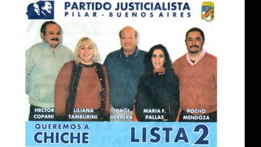 Lista fantasma. En los últimos días, este volante tapizó el centro de la ciudad con los rostros de referentes de un sector del peronismo, entre los que sobresalen el ruralista Jorge Herrera y Liliana Tamburini. Allí se hace referencia a alguna elección de un 23 de octubre y a Chiche (uno entiende que Duhalde) en una eventual candidatura. Luego de las aclaraciones que, durante toda la semana, se le escucharon a Herrera, quien aseguró que no es candidato a nada este año,.