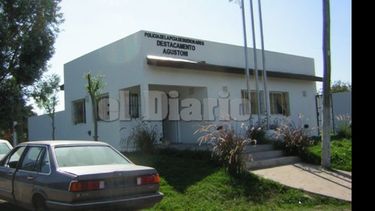 El destacamento de Agustoni participó del operativo..