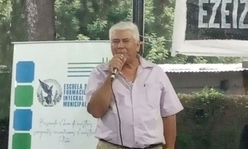 CANDIDATO. Almirón es presidente de Unión por Todos en Pilar.