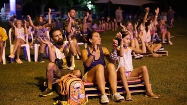 Parque Pilar inaugura este fin de semana su agenda de espectáculos nocturnos. .