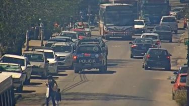 IMAGEN DE VIDEO. Momento de la detención.