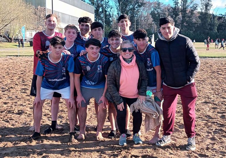 CLASIFICADA. La Sub 18 de Divino Pastor jugará en agosto el Regional de Mercedes.