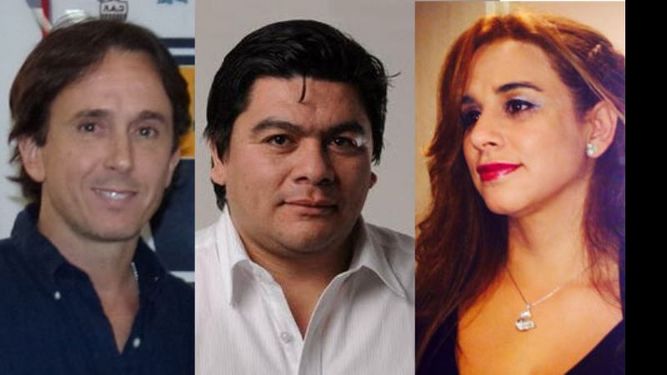 Sebastián Nesupiller, Miguel Gamboa, Claudia Zakhem..