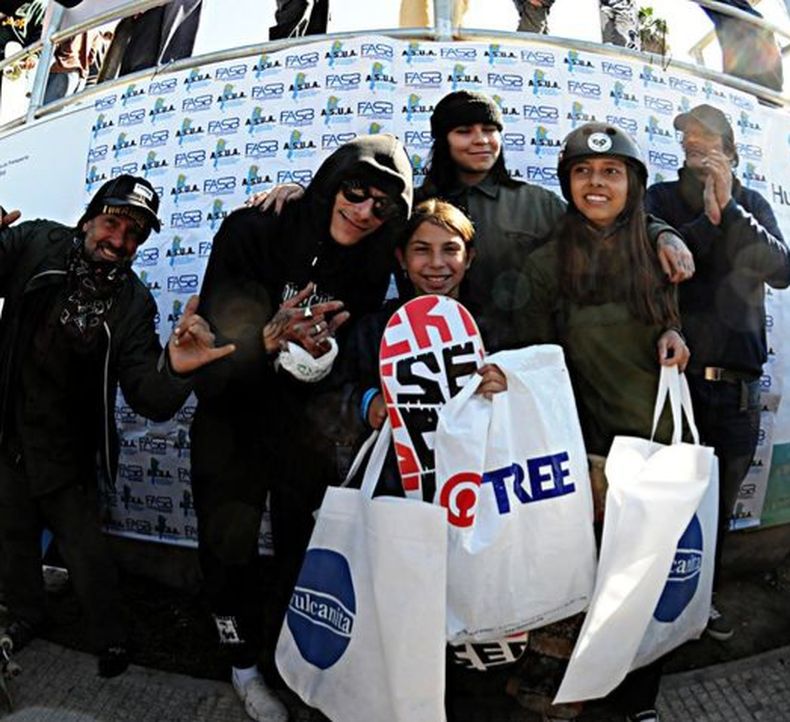 PREMIADA. Morena De los Ríos clasificó a la final de la AMBA Skate League.