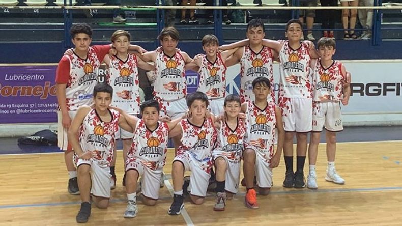 INVICTO. La Sub 13 de Atlético viene de un gran triunfo en la Liga Provincial..