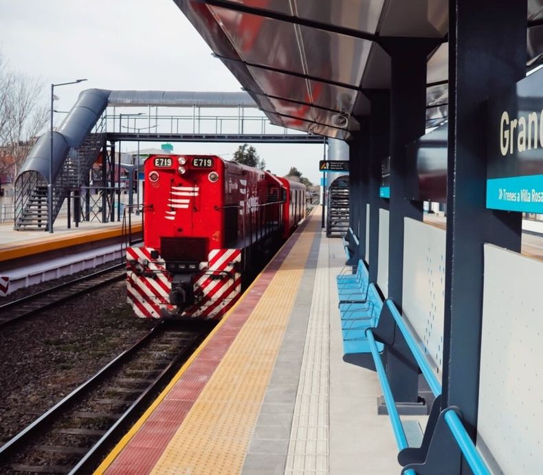 ROJITO SÍ. El Belgrano Norte funcionará con normalidad.